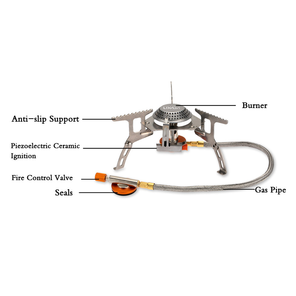 Stainless Steel Gas Camp Stove - Image 3