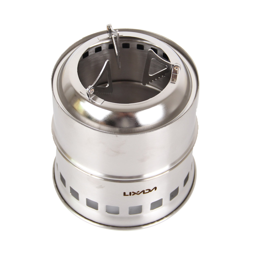Portable Stainless Steel Wood Fire Camp Stove - Image 13