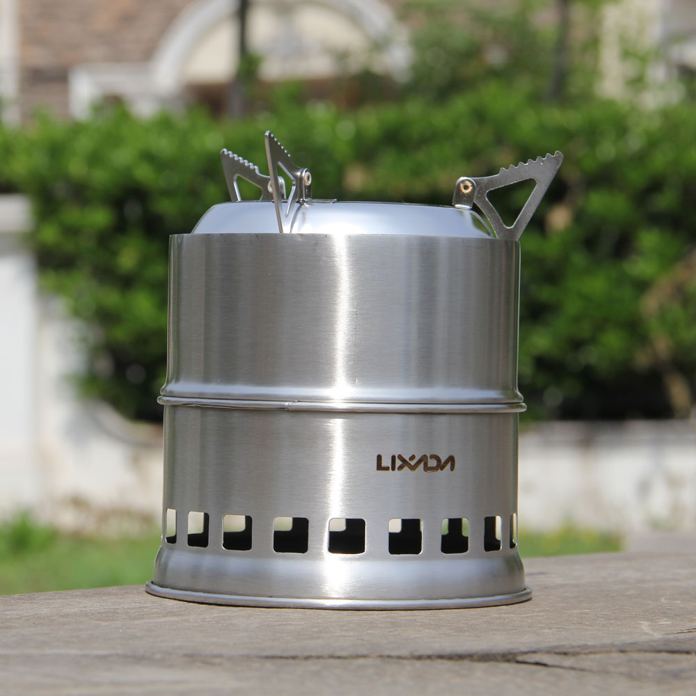 Portable Stainless Steel Wood Fire Camp Stove - Image 14