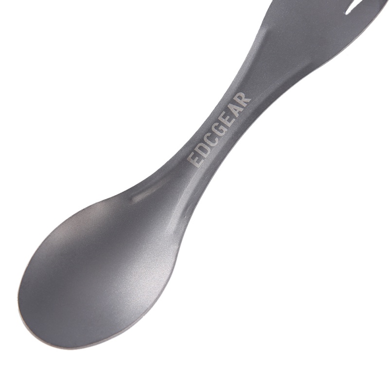 2-in-1 Titanium Camping Spoon/Fork - Image 3