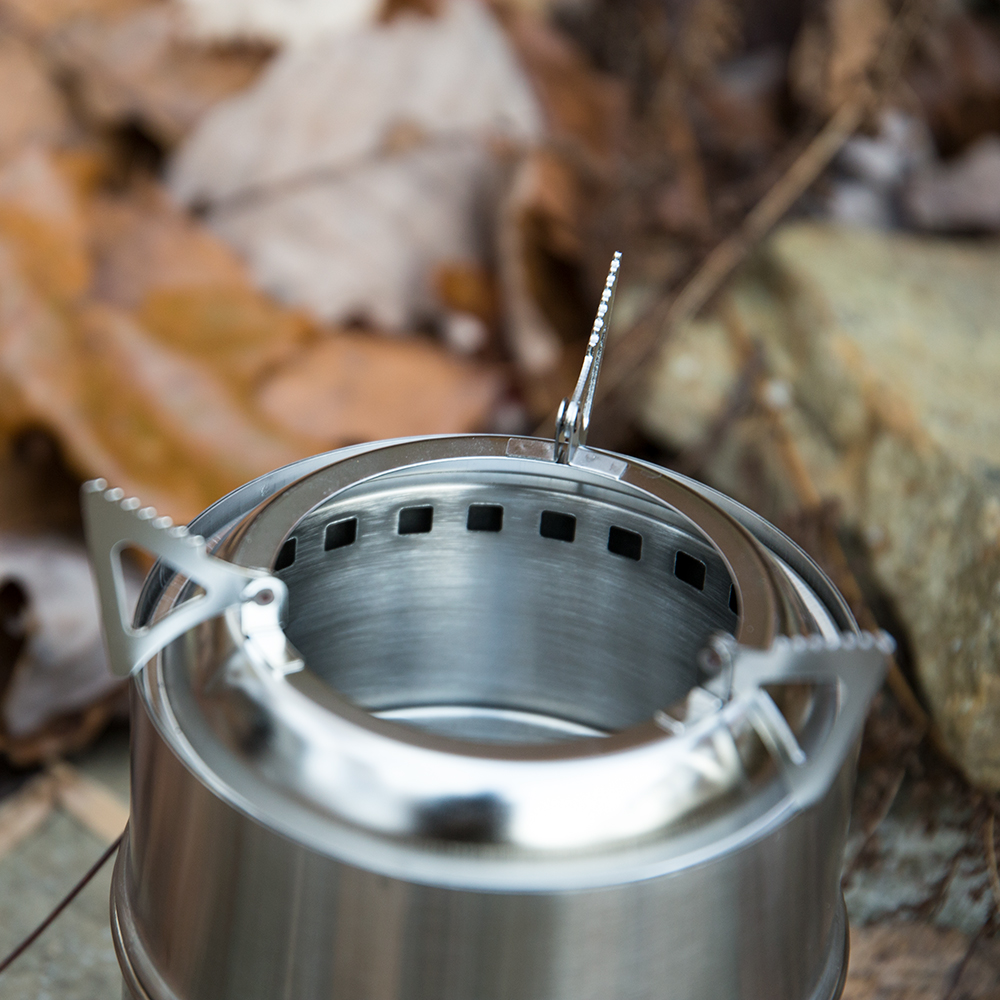 Portable Stainless Steel Wood Fire Camp Stove - Image 11