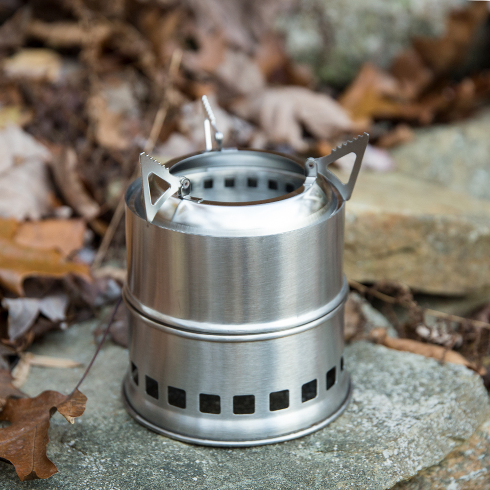 Portable Stainless Steel Wood Fire Camp Stove - Image 7