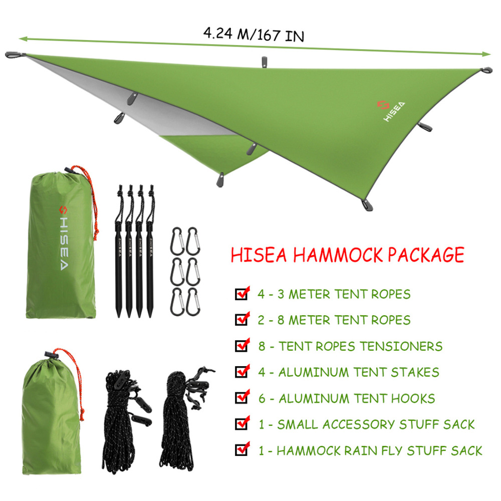 Hammock Rain Fly Tarp Shelter - Image 2