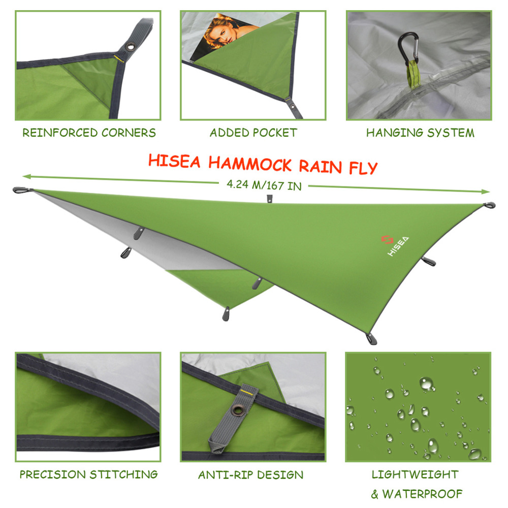 Hammock Rain Fly Tarp Shelter - Image 4
