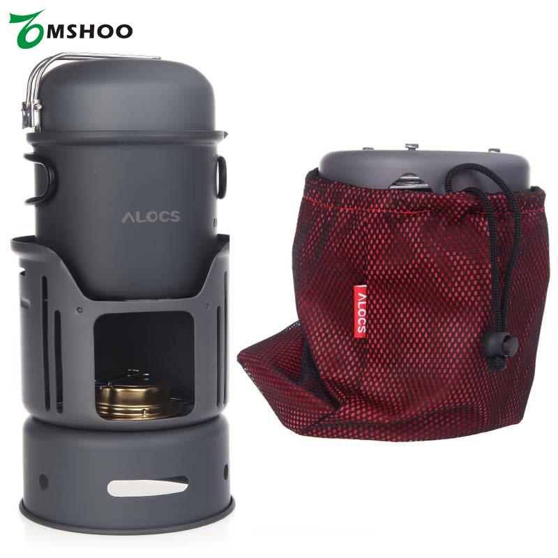 Alcohol Burner Camp Cookware Set - Image 2