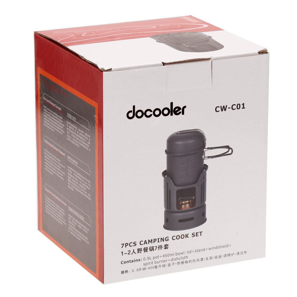 Alcohol Burner Camp Cookware Set - Image 6