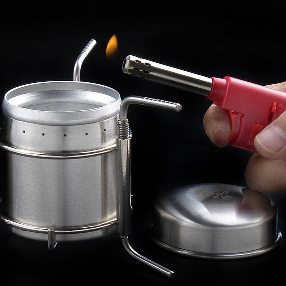 Stainless Steel Alcohol Burner Camp Stove - Image 3