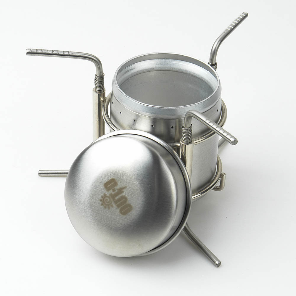 Stainless Steel Alcohol Burner Camp Stove - Image 5