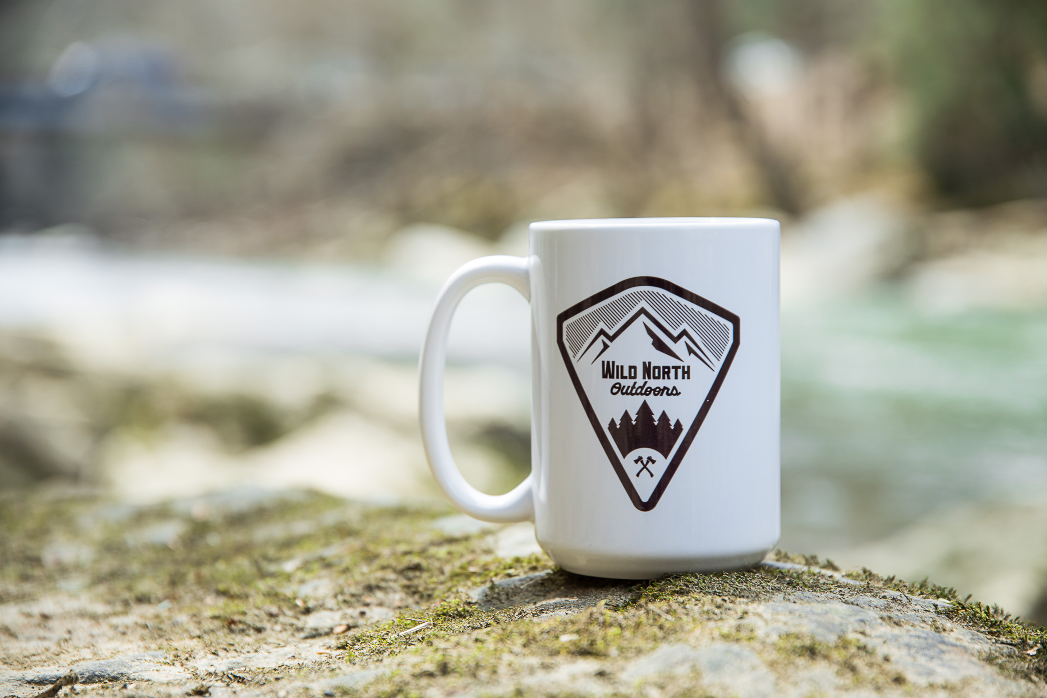 Wild North Outdoors - Standard Mug - Image 2