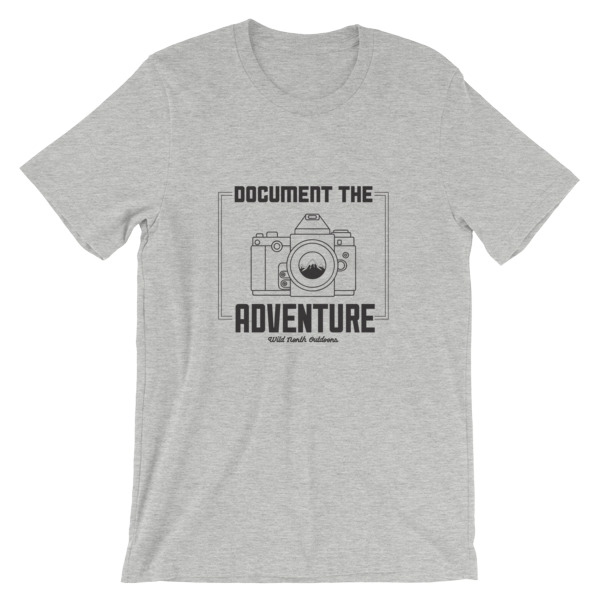 Wild North Outdoors - Document The Adventure T-Shirt