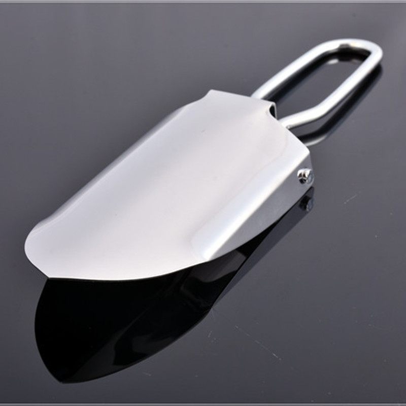 Stainless Steel Folding Camp Shovel - Image 6