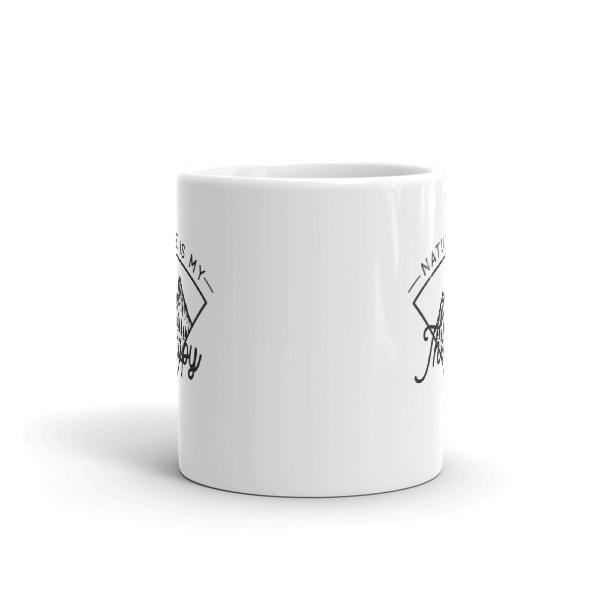 Nature is my Therapy - Coffee Mug - Image 3