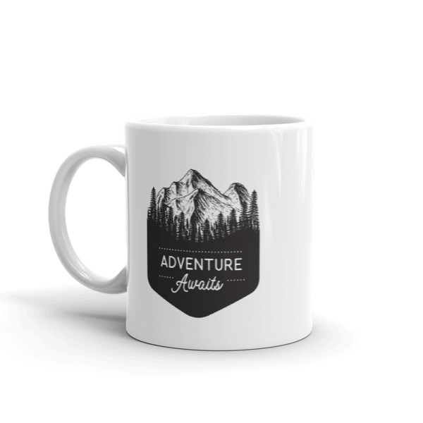 Adventure Awaits - Coffee Mug - Image 2