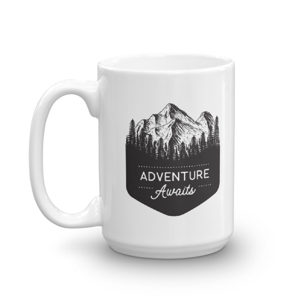 Adventure Awaits - Coffee Mug - Image 5
